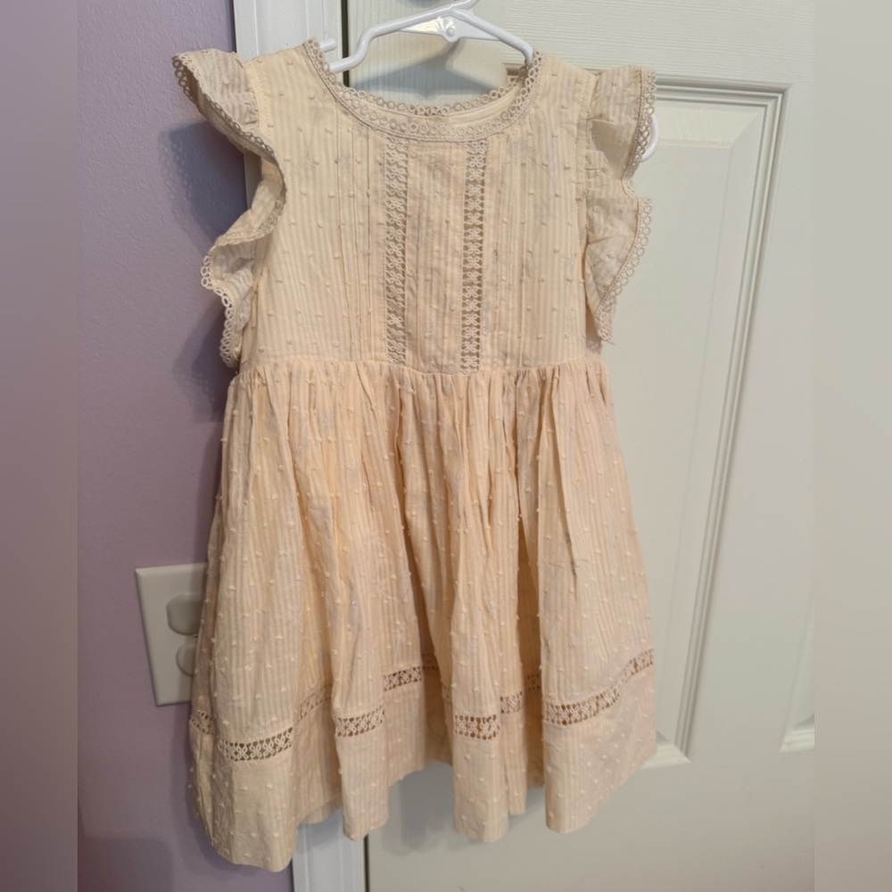 Noralee (Rylee + Cru) | Isla Dress | Natural | Kids 4